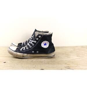 Chuck Taylor Converse Sneakers Mens 9.5 High Tops Black Vintage USA